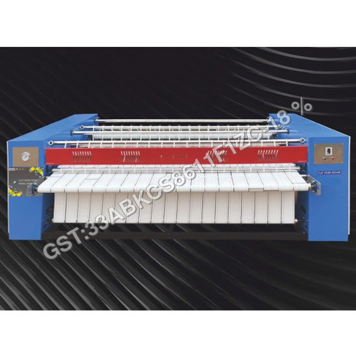 Sfwe28 3000 Industrial Double Roller Electric Flat Work Ironer - Material: Mild Steel