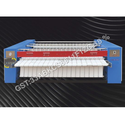 Sfwg48 3000 Industrial Four Roller Gas Flat Work Ironer - Material: Mild Steel