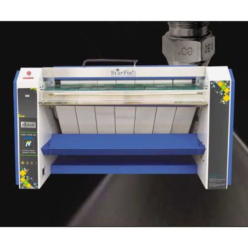 Sspse 1400 Single Roller Electric Saree Polishing Machine With Starch Spray - Material: Mild Steel