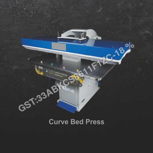 Curve Bed Hot Laundry Press-Electrical 5x2 Ft SCBPE 52