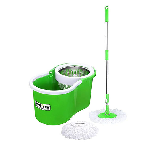 S911 Green Spin Cleaning Bucket Magic Mop Set - Application: Housekeeping