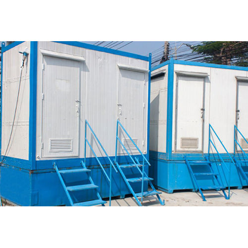 Portable Toilet Cabin - Color: As Per Requirement