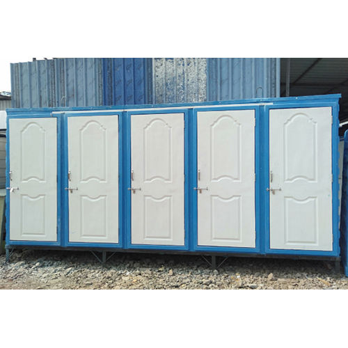 Mobile Toilet Cabin - Color: As Per Requirement