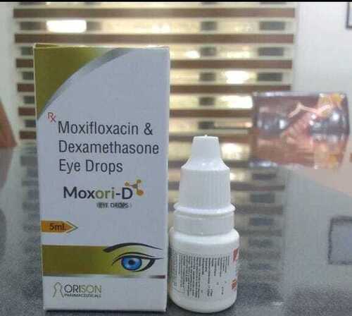 Moxifloxacin + Dexamethasone Sodium Phosphate + Benzalkonium Chloride Solution eye drops