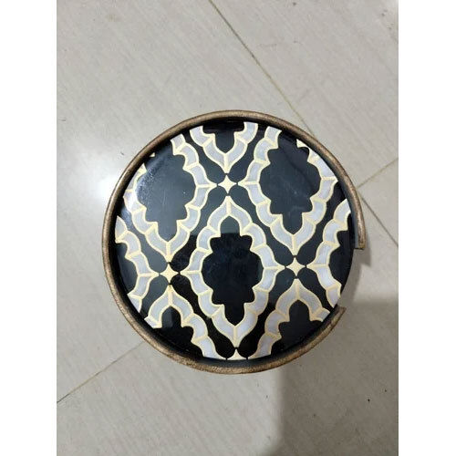 Mdf Printed Tea Coaster - Shape: Round