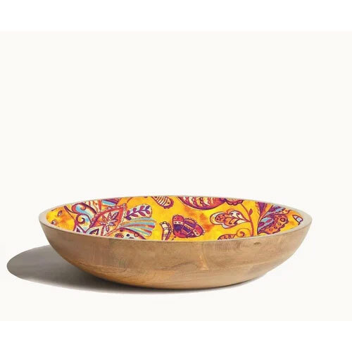 250ml Oval Wooden Bowl