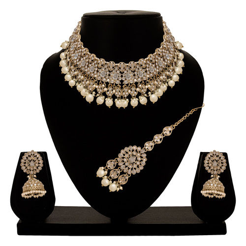 Wedding  Jewellery |Reverse AD Jewelry |Kundan Reverse AD Necklace| Mehandi Plated |Gift for Her| Wedding collection.