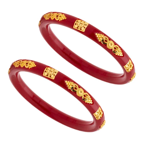 LB 288 Red Plastic Bangle