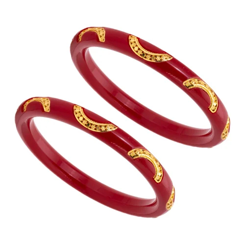 LB 291 Red Plastic Bangle