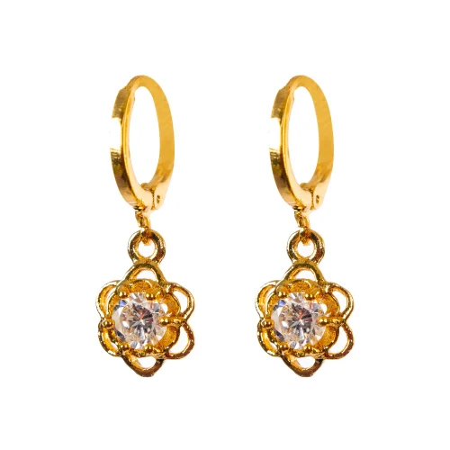 AD 308 Ladies Brass Earrings