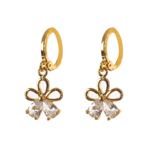 AD 303 Ladies Brass Earrings