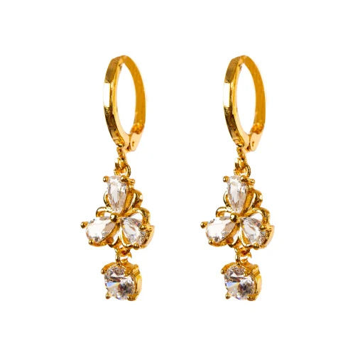 AD 301 Ladies Brass Earrings