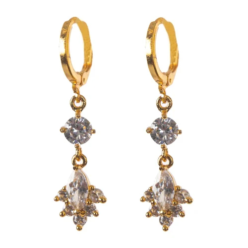 AD 304 Ladies Brass Earrings