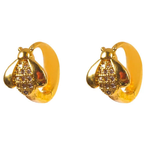 Bali 107 Ladies Earrings - Color: Golden