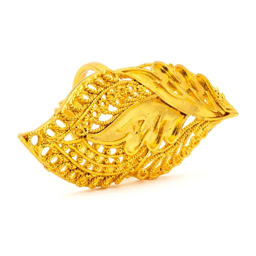 4mm Gold Plated Imitation Ring