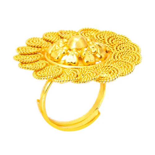 Brass Gold Plated Imitation Ring