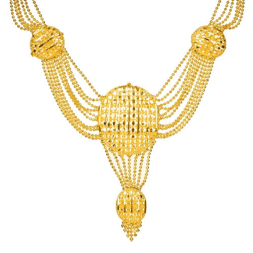 40B Golden Necklace Set - Gender: Women