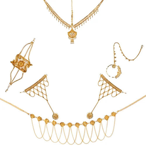 BC 102 Bridal Combo Imitation Necklace Set