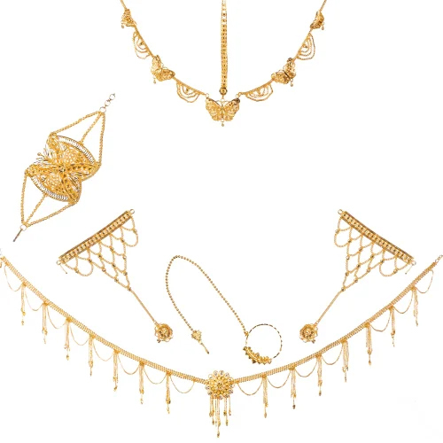 BC 104 Bridal Combo Imitation Necklace Set