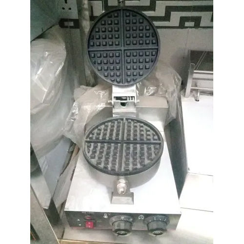 Small Bubble Round Waffle Maker - Application: Commercial