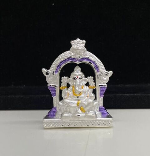 New Sunbera 92.5 Silver Ganesh Murti