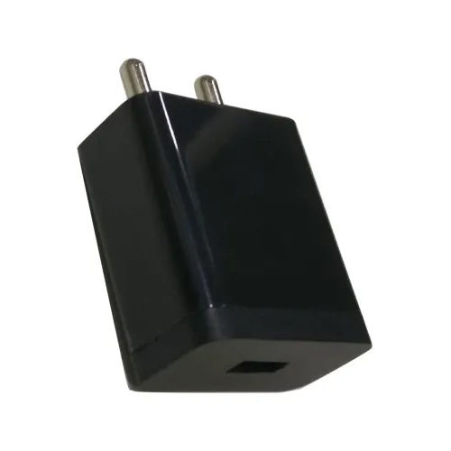 Black Mobile Charger Adapter