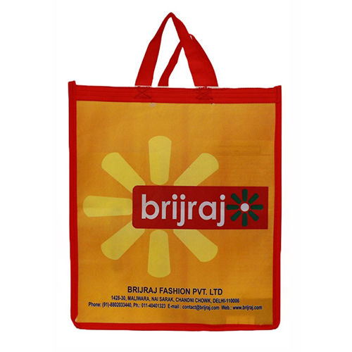 Non-Woven Shopping Bag - Color: Multicolor