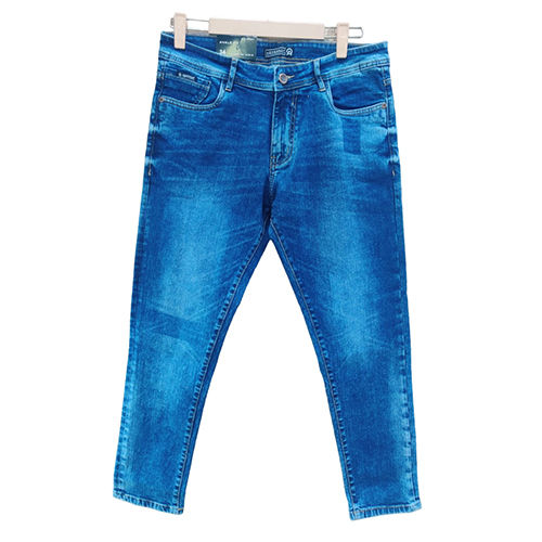 Mens Blue Denim Jeans - Color: Different Available