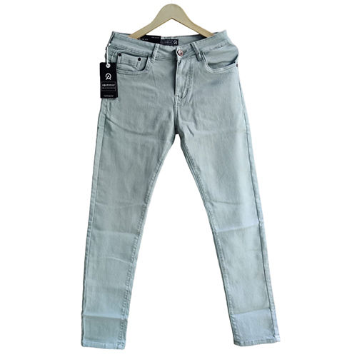 Mens Plain Jeans - High-Quality Denim, Regular Fit, Different Colors Available - Washable and Versatile