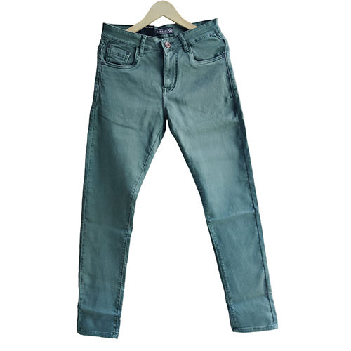 Mens Plain Denim Jeans - Color: Different Available