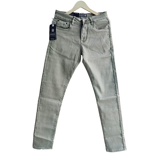 Mens Grey Denim Jeans - Color: Different Available