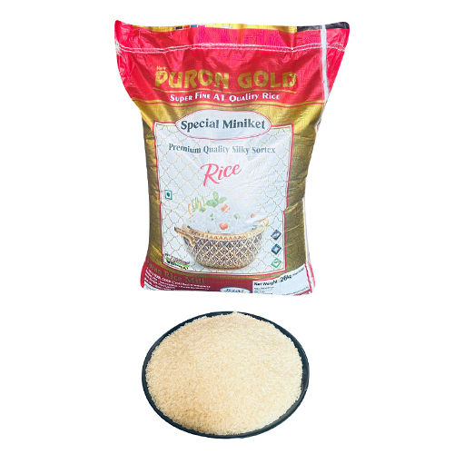 26Kg Special Miniket Premium Quality Silky Sortex Rice - Crop Year: 1-5 Months