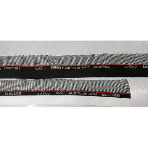 Printed Trouser Waistband Tape