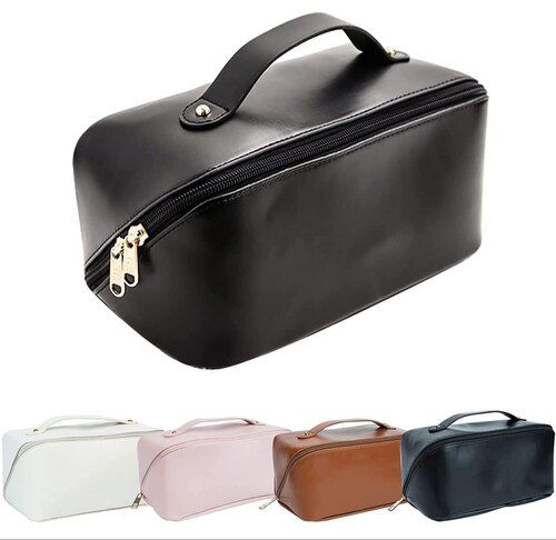 leather cosmetic bag