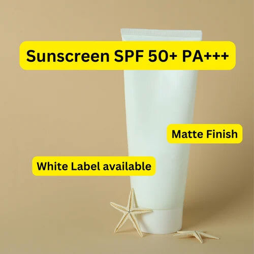 Sunscreen Gel Spf 50+ Pa+++ ( White Labelling Available ) Bulk Orders - Shelf Life: 24 Months