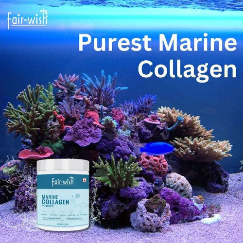 Glow Marine Collagen Powder With Biotin & Vitamin C For Skin Radiance