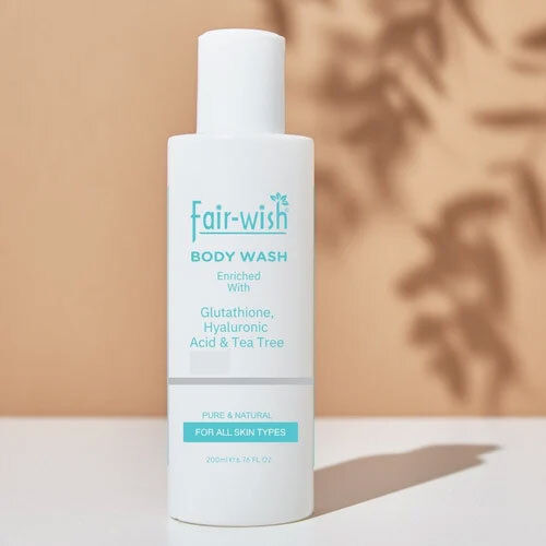 Fair Wish Glutathione Infused Body Wash With Vitamin C Best For Skin Lightening 200Ml - Shelf Life: 24 Months