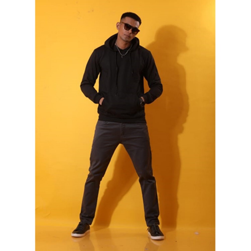 Mens Black Hoodies - Feature: Washable