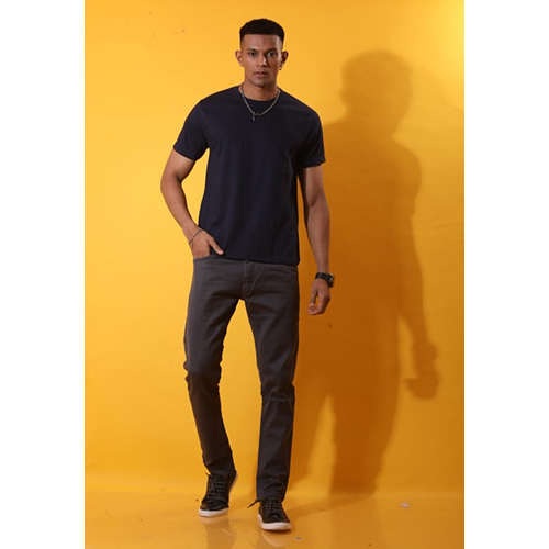 Mens Cotton Blend Half Sleeves T-Shirt