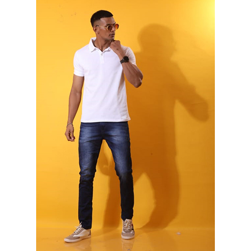 Mens Polo White T-Shirt