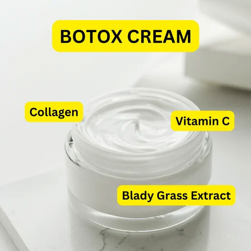 Botox Cream With Collagen For Anti-Aging, Face Repairing & Brightening - (50g)