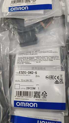 OMRON PHOTOELECTRIC SENSOR, E3ZG-D62-S