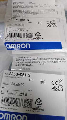 OMRON PHOTOELECTRIC SWITCH , E3ZG-D61-S