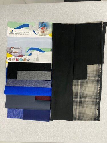 Laminated Chiffon Fleece Fabric