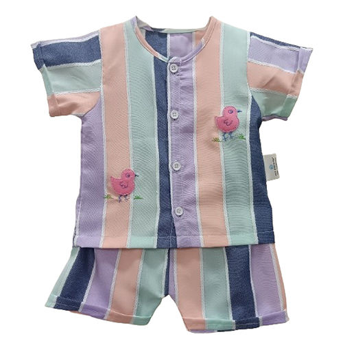 Kids Printed Blommer Set - Color: Multicolor