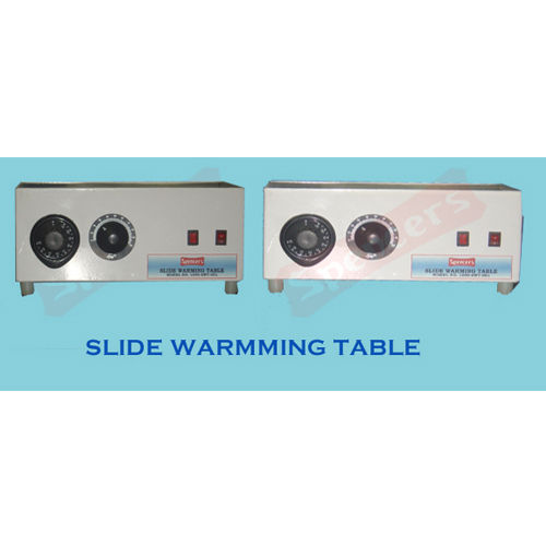 1050-Swt-001 Slide Warming Table - Application: Industrial