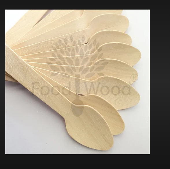 Wooden Spoon - Natural Wood Material, 12 Inches Long | Ideal for Cooking, Serving, and Baking with Ergonomic Grip