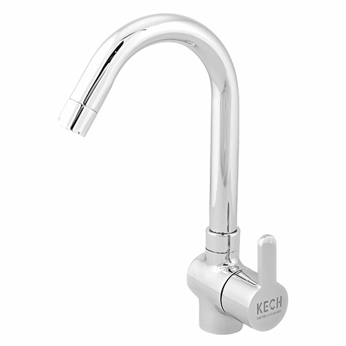 Swan Neck With Swinging Spout - Color: Silver