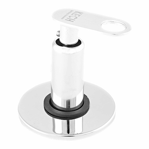 1/2 Inch Concealed Stop Cock - Color: Silver
