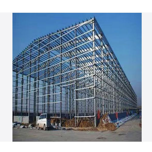 Modular Steel Pre Engineered Building Structure - Color: Blue